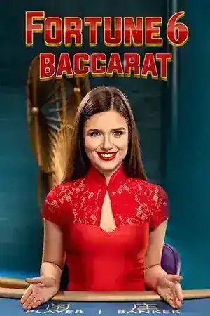 Stůl Fortune 6 Baccarat živě od Pragmatic Play Live